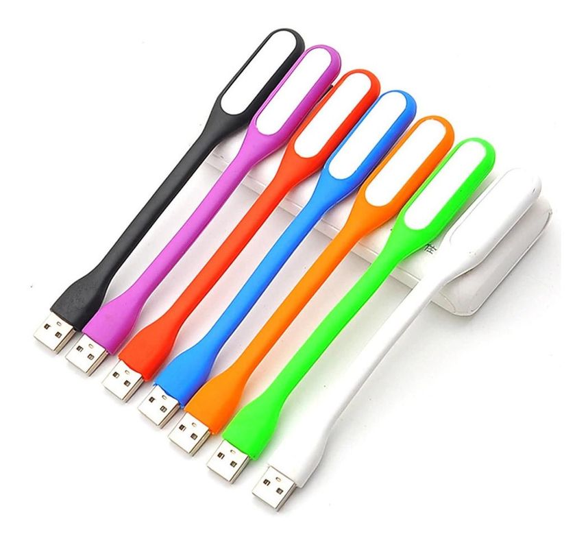 Luz Led Mini Portátil Usb Flexible Lámpara Usb Led Colores-2