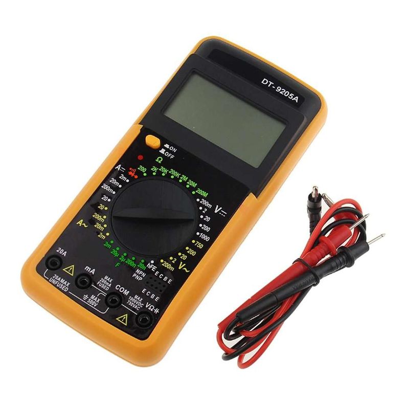 Tester Multitester Multímetro Tester Digital Lcd Corriente-1
