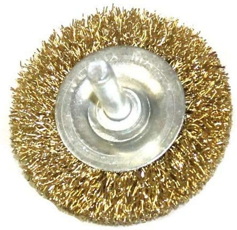 Disco Escobilla Alambre Acero Chascon Cerdas Metal Pulido Pintura Oxido Taladro-0