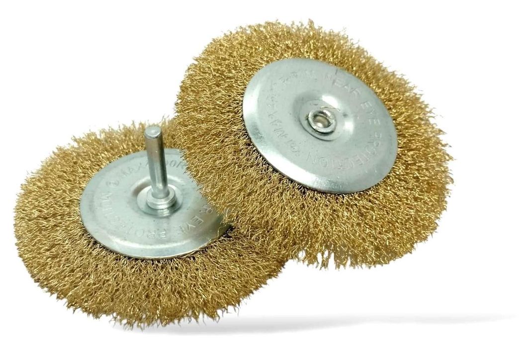 Disco Escobilla Alambre Acero Chascon Cerdas Metal Pulido Pintura Oxido Taladro-5