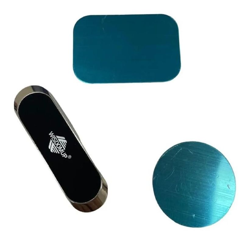 Soporte Magnético Celular Para Auto Iman Plano Slim Delgado-0