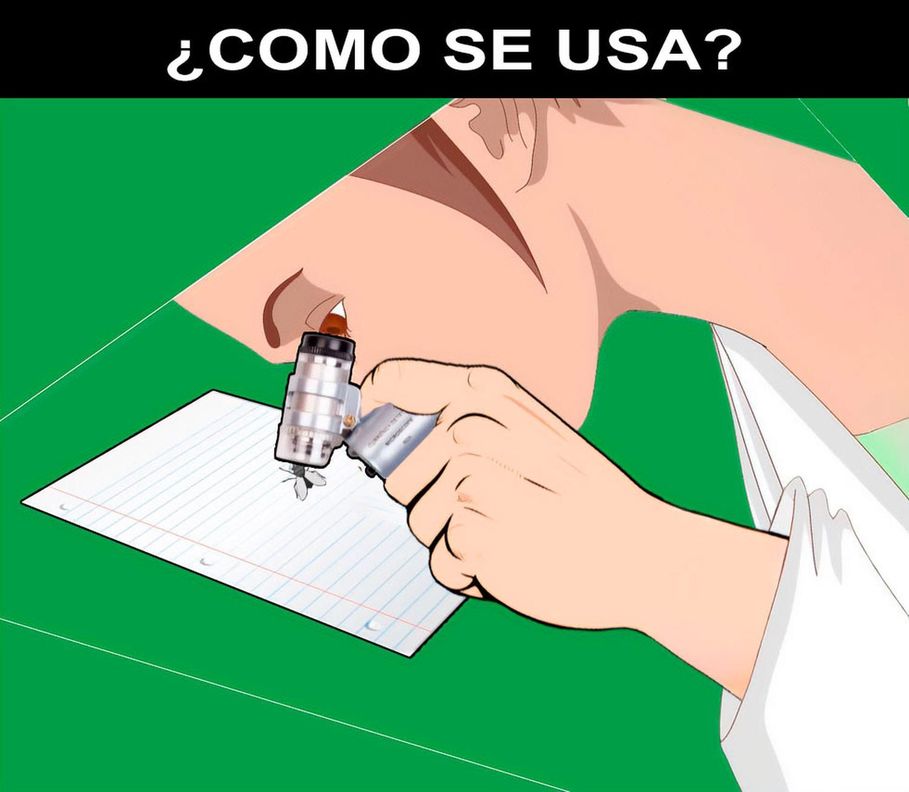 Mini Lupa Microscopio Cuenta Hilos 45x Luz Blanca Y Led Uv Entomologico-9
