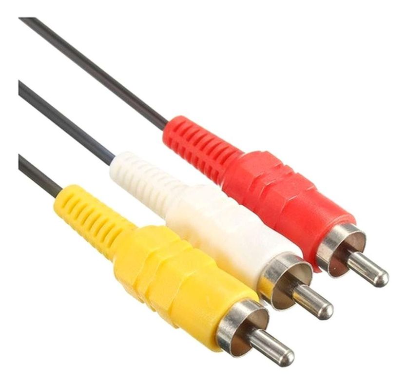 Cable Audio Video Av Rca Para Consola Juego Xbox Retro-3
