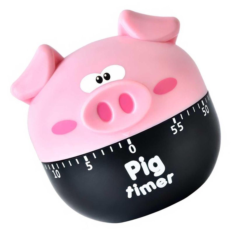 Timer Chancho Cocina Reloj Temporizador A Cuerda-6
