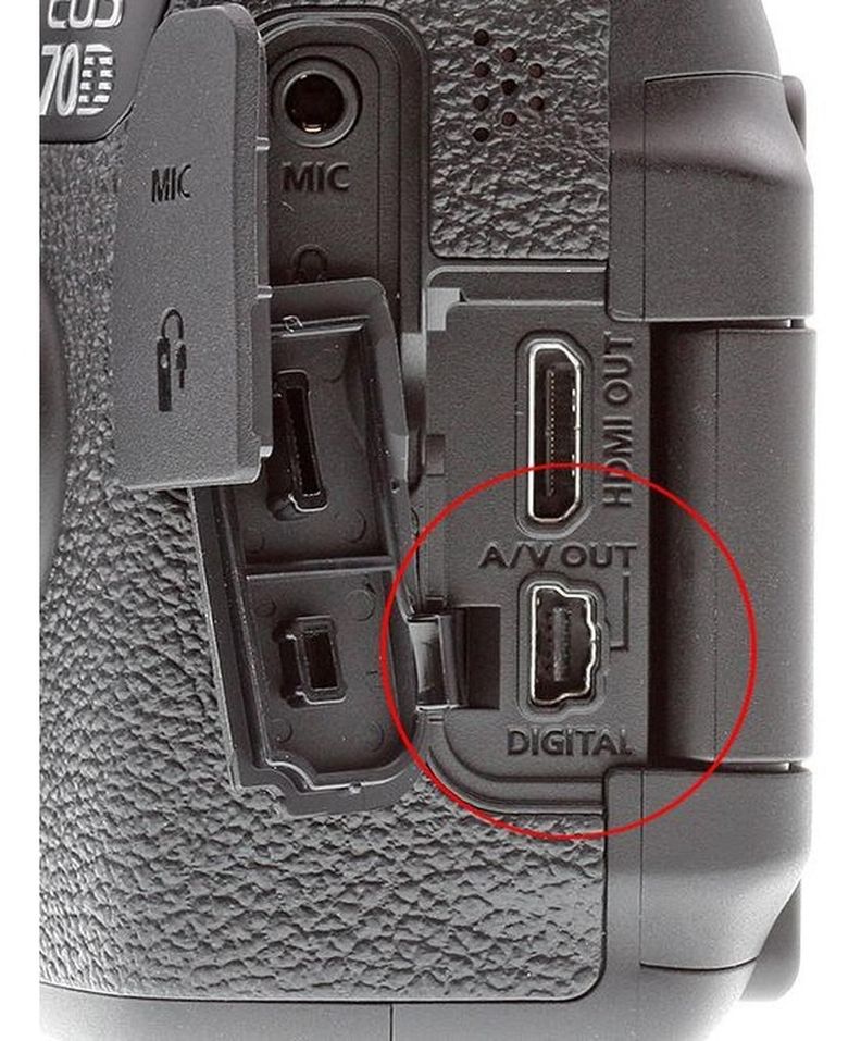 Cable Canon Usb Mini B Powershot Elph 160 170 180 190 360-3