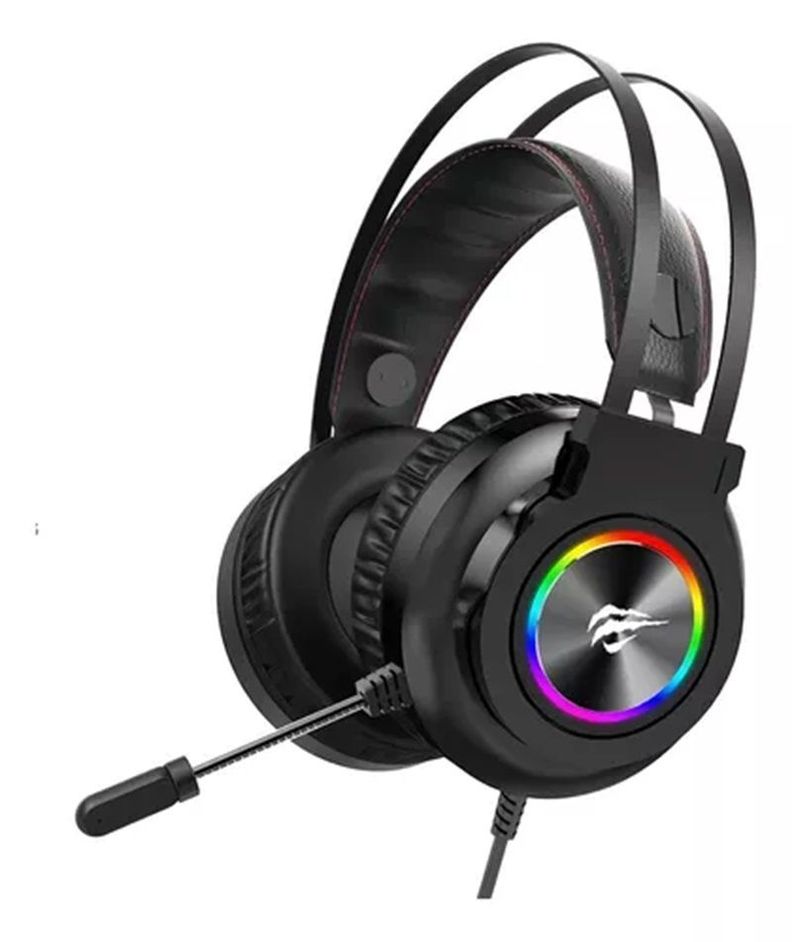 Audifono Headset Gamer H654d Rgb inalambrico con microfono-1