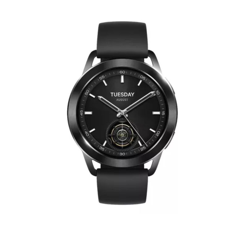 Reloj Xiaomi Watch S3 Caja Negro Bisel Negro-0