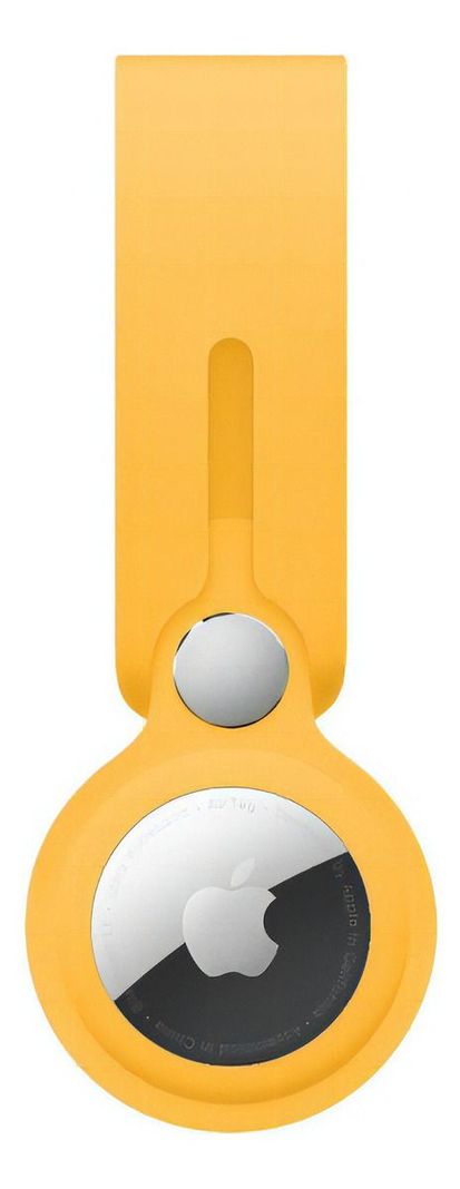 Apple Etiqueta Loop Airtag Amarillo Nuevo-1