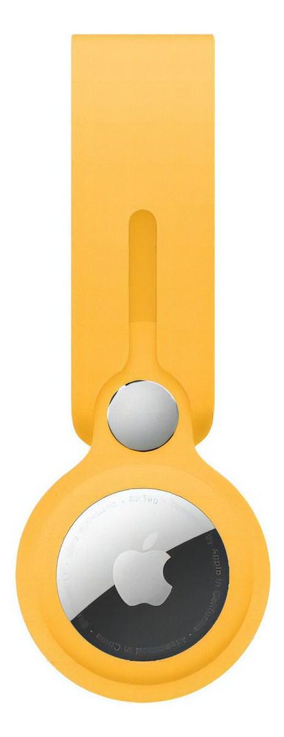 Apple Etiqueta Loop Airtag Amarillo Nuevo-3