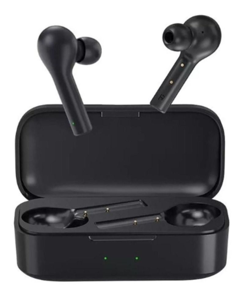 Audifonos In-ear Gamer Inalambricos Qcy T5 Luz Negro Nuevo-0