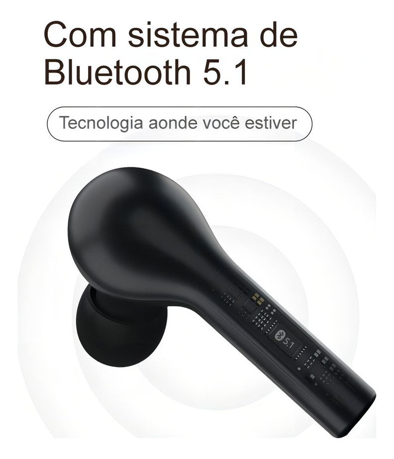 Audifonos In-ear Gamer Inalambricos Qcy T5 Luz Negro Nuevo-3
