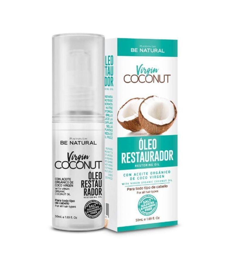ACEITE SERUM DE COCO RESTAURADOR PLACENTA LIFE 50 ML-0