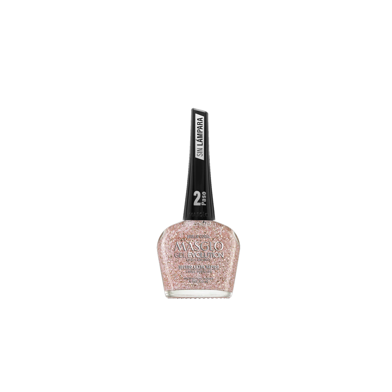 Gel Evolution Esmalte Brillo Coral de Masglo-0