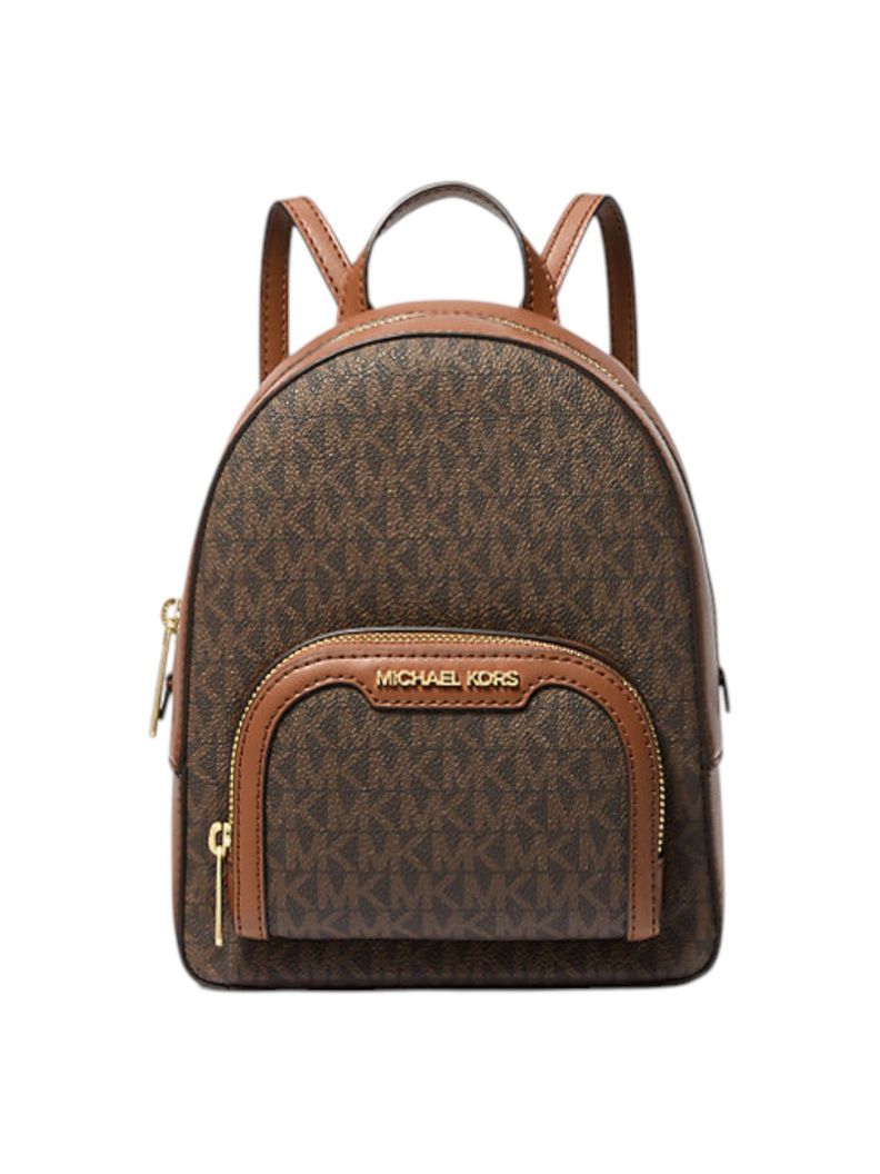 Mini Mochila Michael Kors Jaycee Convertible En Crossbody Cafe