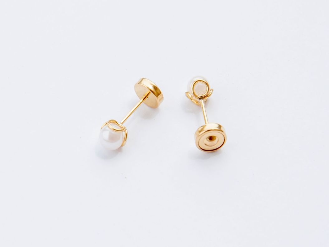 AROS ORO 18 KILATES CANASTITO PARA BEBE-3