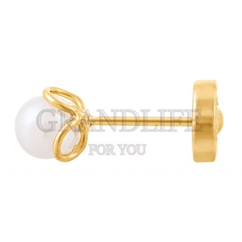 AROS ORO 18 KILATES CANASTITO PARA BEBE-2