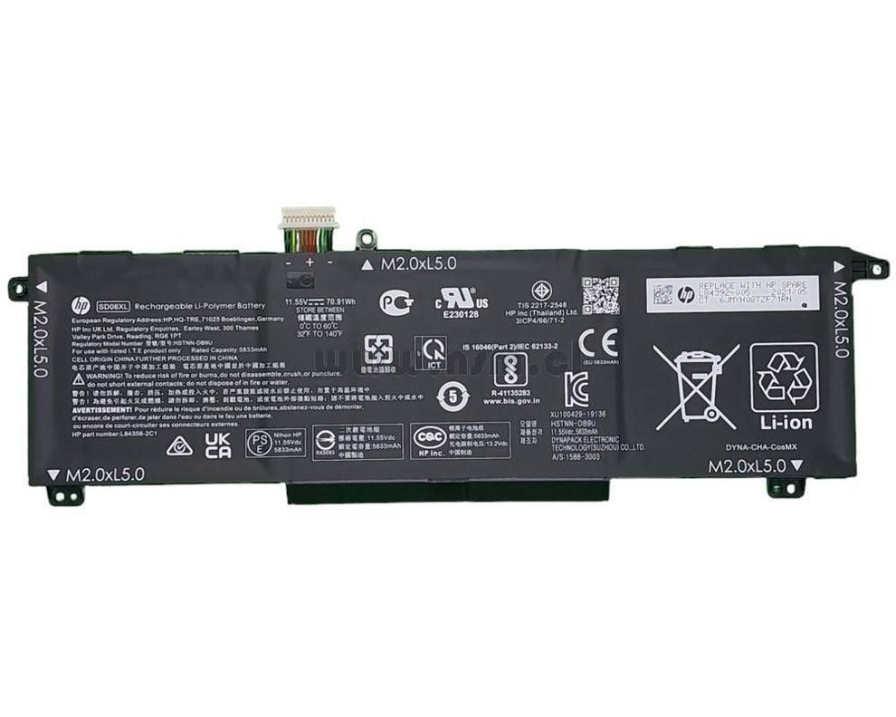 Bateria Para HP Omen 15-EK 15-EN SD06XL HSTNN-DB9U-0