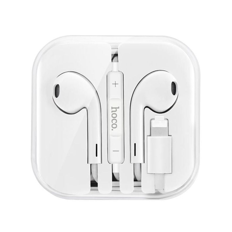 Audifonos Estereos Para iPhone iPad Lightning HOCO L7-0