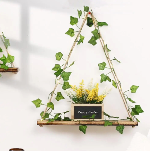 Repisa de Madera con Luz LED Plantas FactoryHome-0