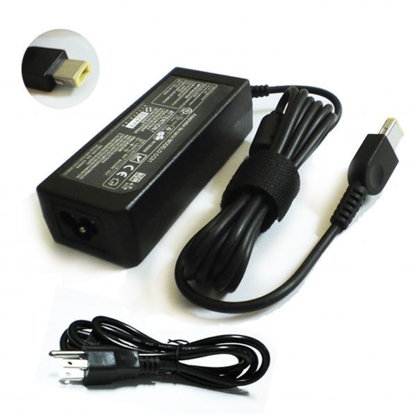 Cargador Compatible con Lenovo 20v 3.25a (Punta Cuadrada)-0