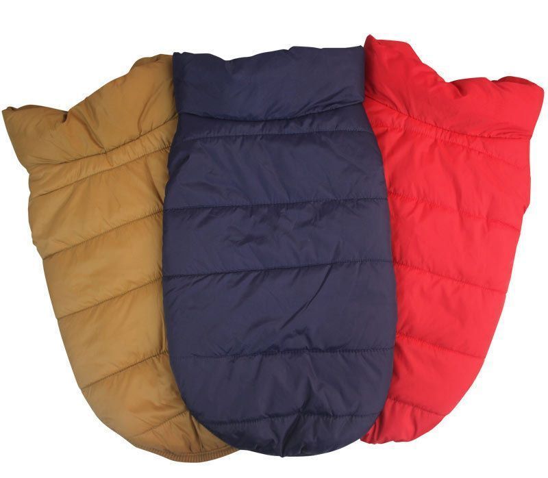 Parka para Perros Forrada en POLAR AZUL-2