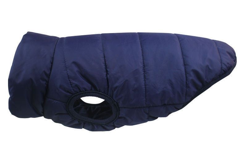 Parka para Perros Forrada en POLAR AZUL-4