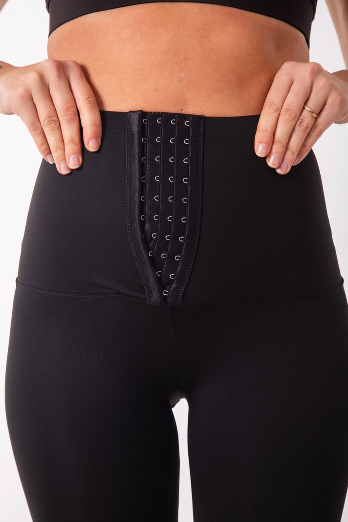 Calza Leggins Faja Incluida Lycra satinada -2