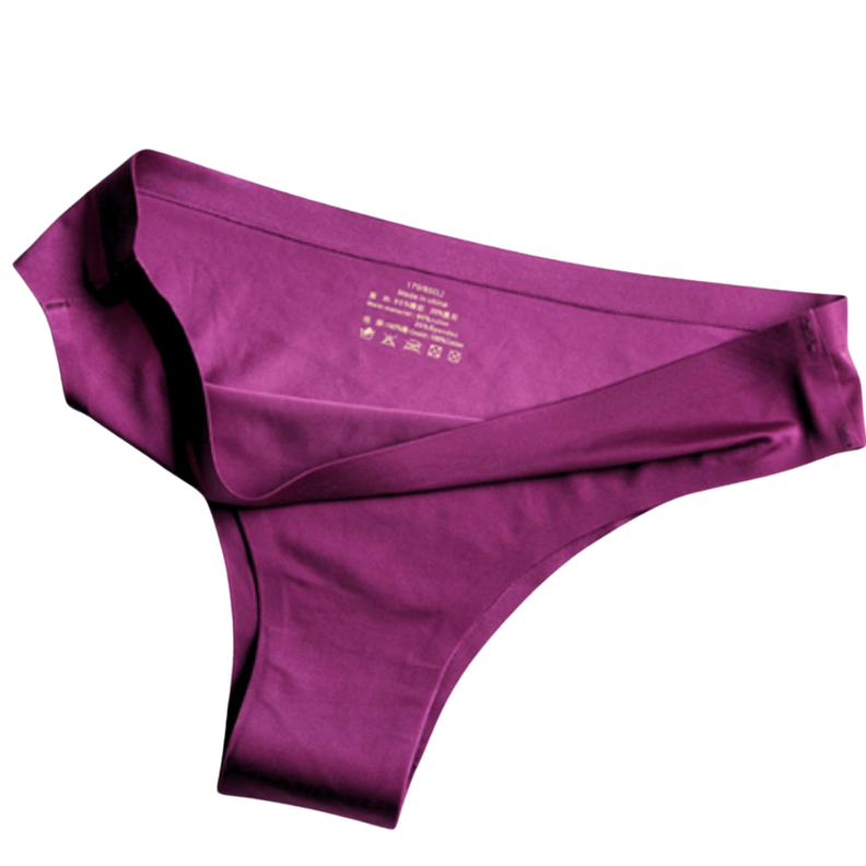 Pack 3 Calzones Mujer - Lycra Satinada sin costuras -3