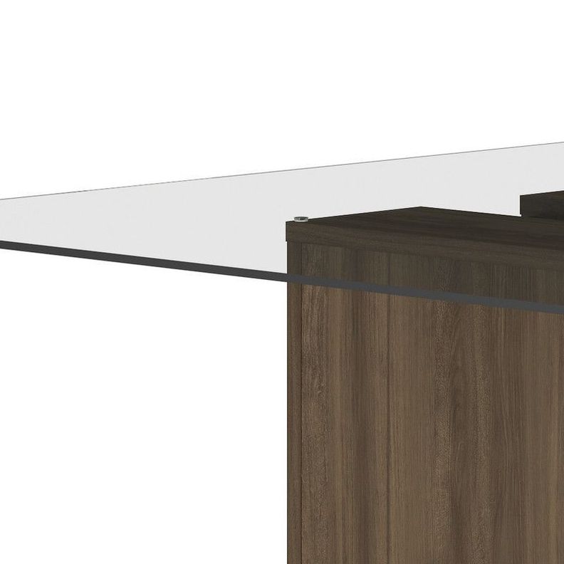 Mesa Duque 4 Legno Vidrio Incoloro-1