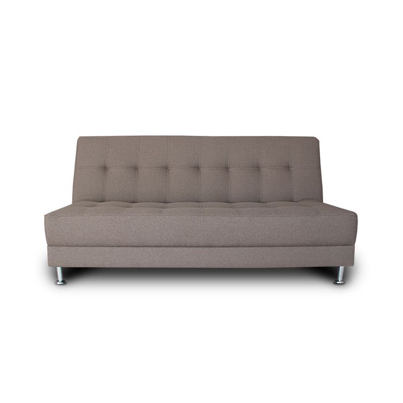 Futón Lino Gris Sleepwell-0