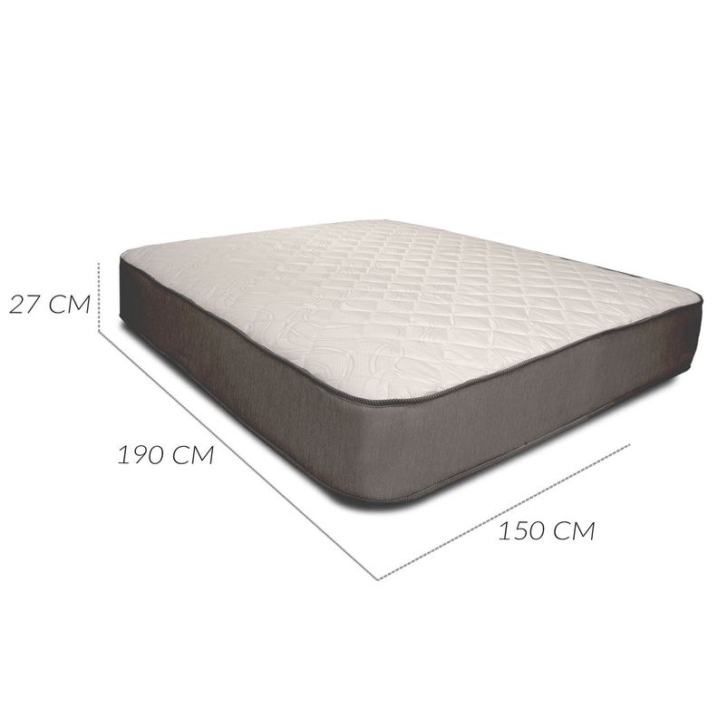 Colchón Resorte Espumix E1000 Plus 2 Plazas-3