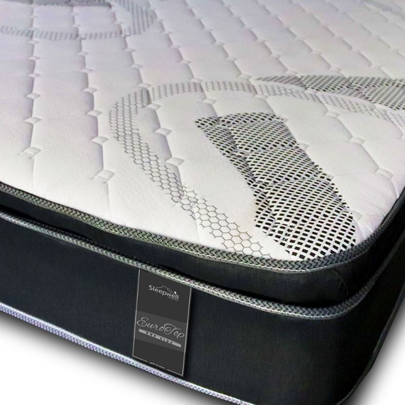 Colchón Sleepwell Eurotop OneSide King-3