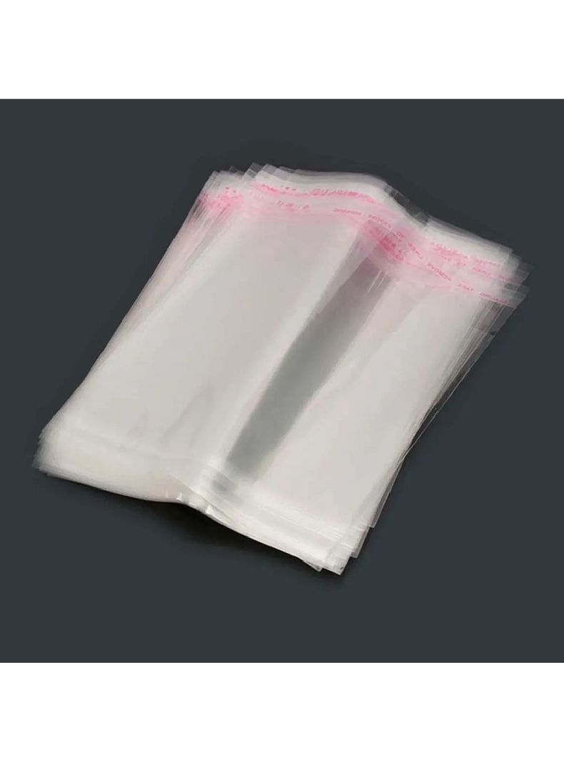 Bolsa Celofán con adhesivo 100 unds Transparente 30x46 cm-4