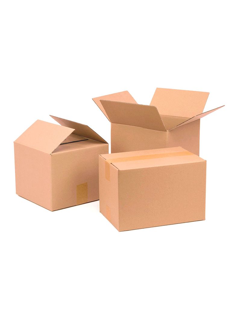 Pack 5 Cajas de Cartón 12C 40x30x30 cm-2