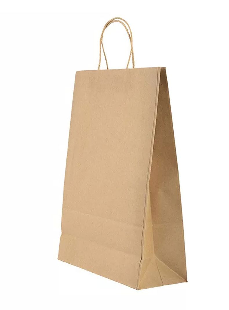 Pack 25 Bolsas Ecológica Papel Kraft 45 x 34 x 13 cm-2
