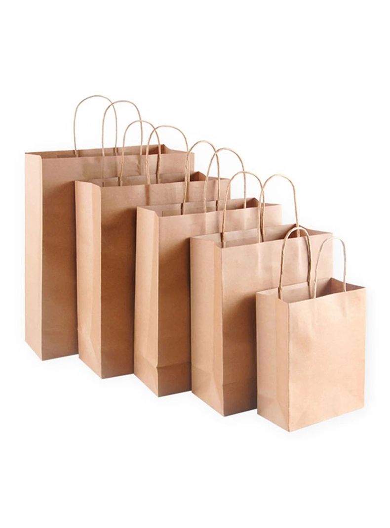 Pack 25 Bolsas Ecológica Papel Kraft 45 x 34 x 13 cm-6