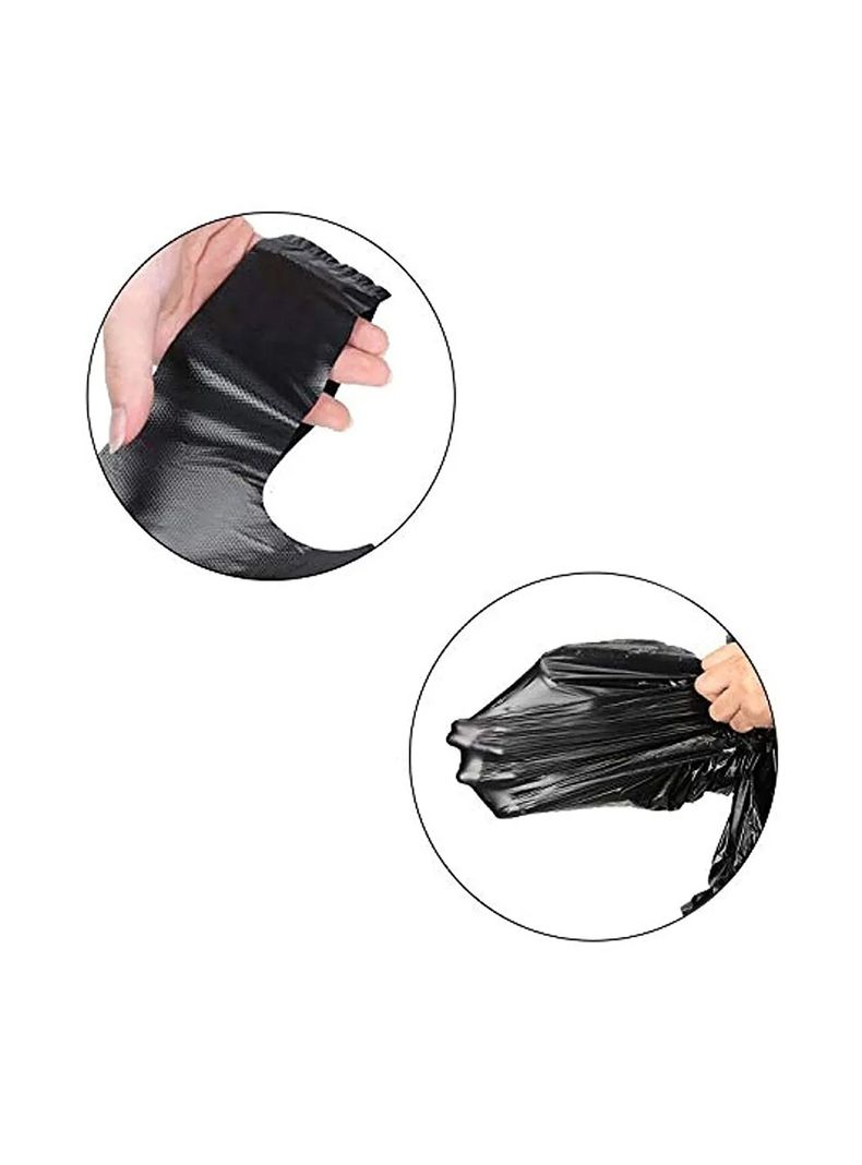 Bolsas de Basura Tipo Camisetas Negro 60x70 100 Unidades-4