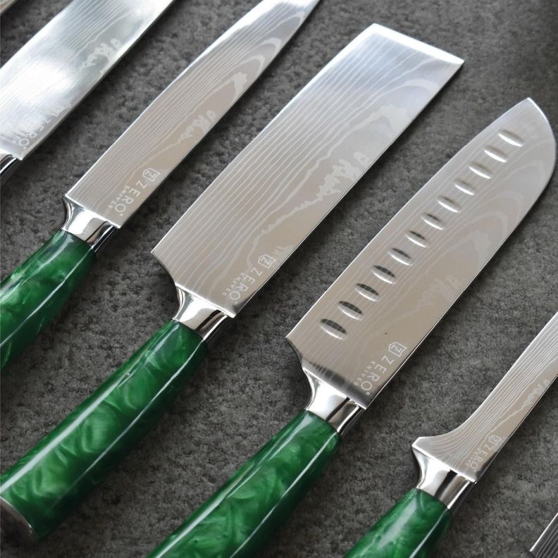 Set 8 Cuchillos - Zero Knives - Bright Set-4