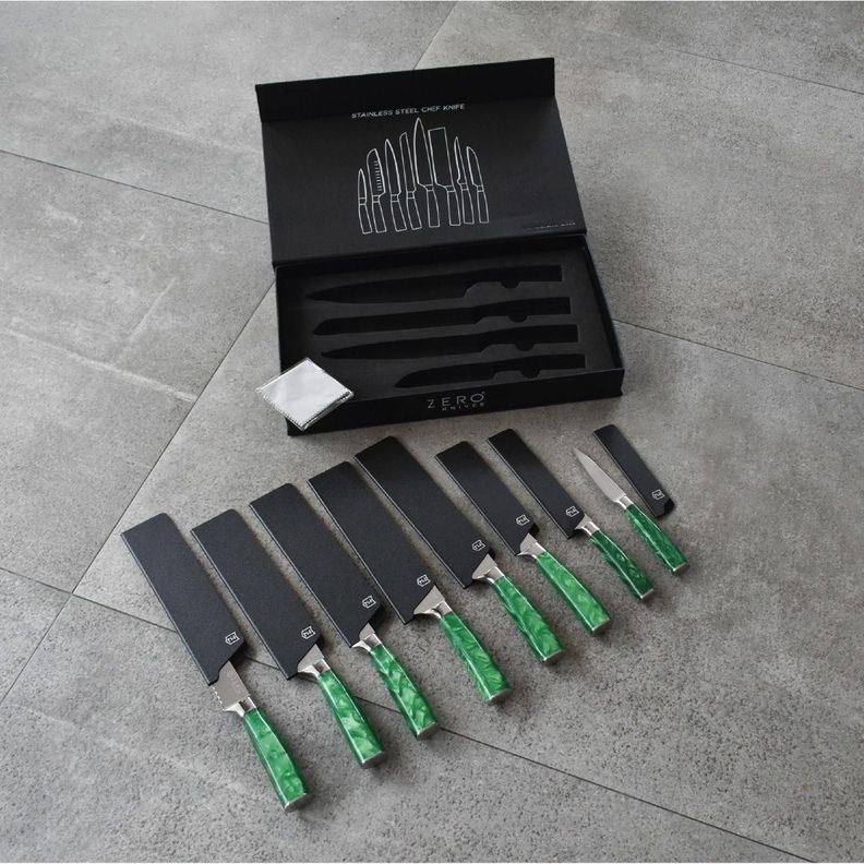 Set 8 Cuchillos - Zero Knives - Bright Set-6