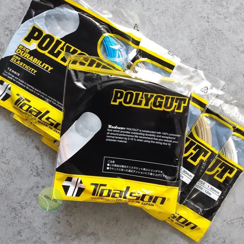 Cuerda Raqueta de Tenis Toalson Poly Gut 1,30 set 12m-2
