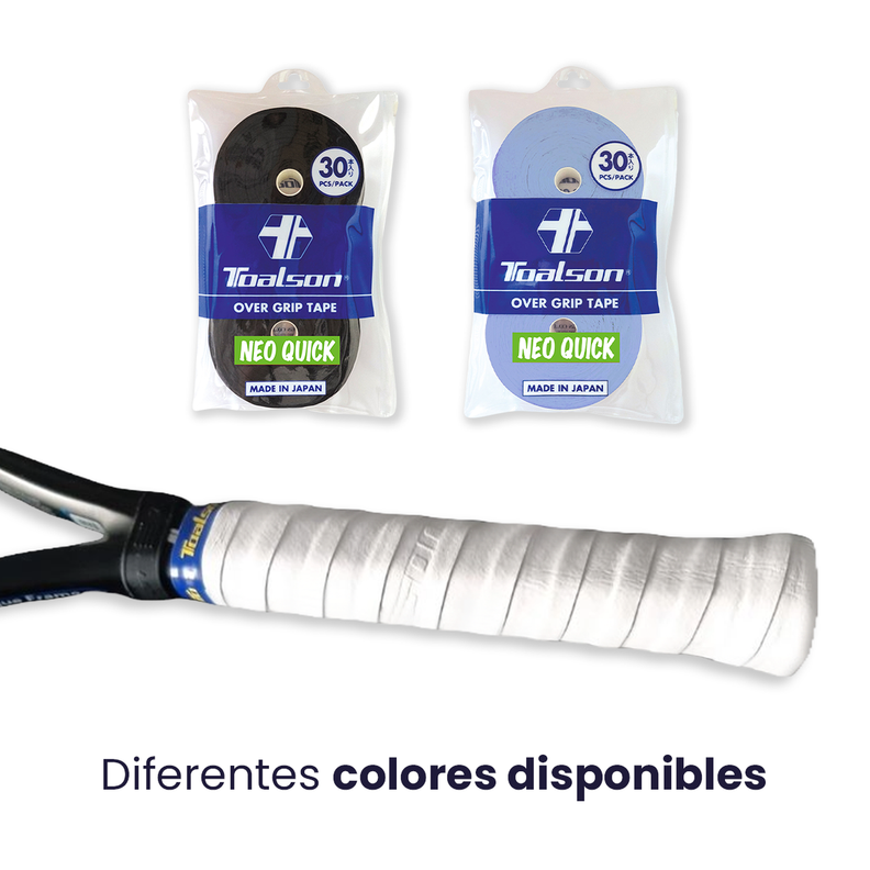 Grip de Tenis Toalson Neo Quick Overgrip - Pack 30 Uds-3