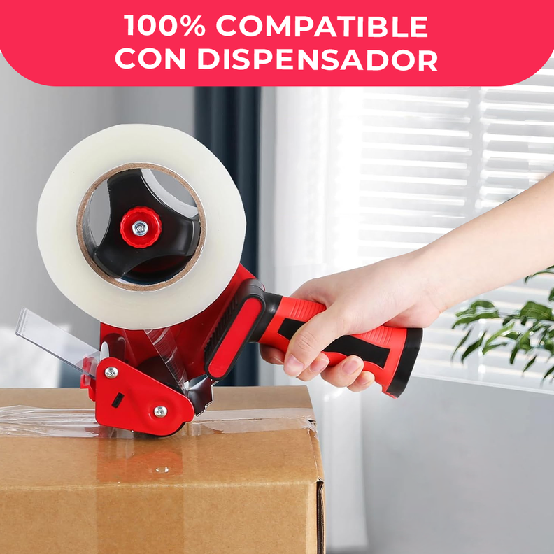 Cinta De Embalaje Transparente 48mm*100m*50mic - Pack 72 Uds-4