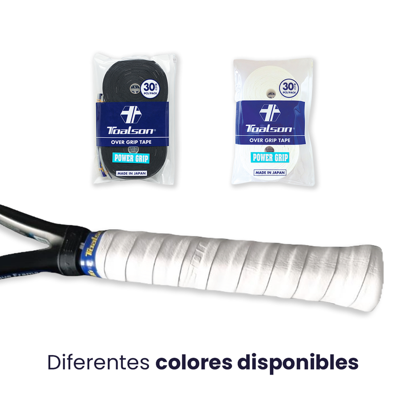 Grip de Tenis Toalson Power Grip Overgrip - 30 Unidades-3