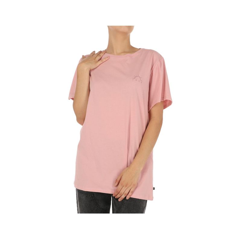 Polera Roxy Over Sunset Mujer Rosa