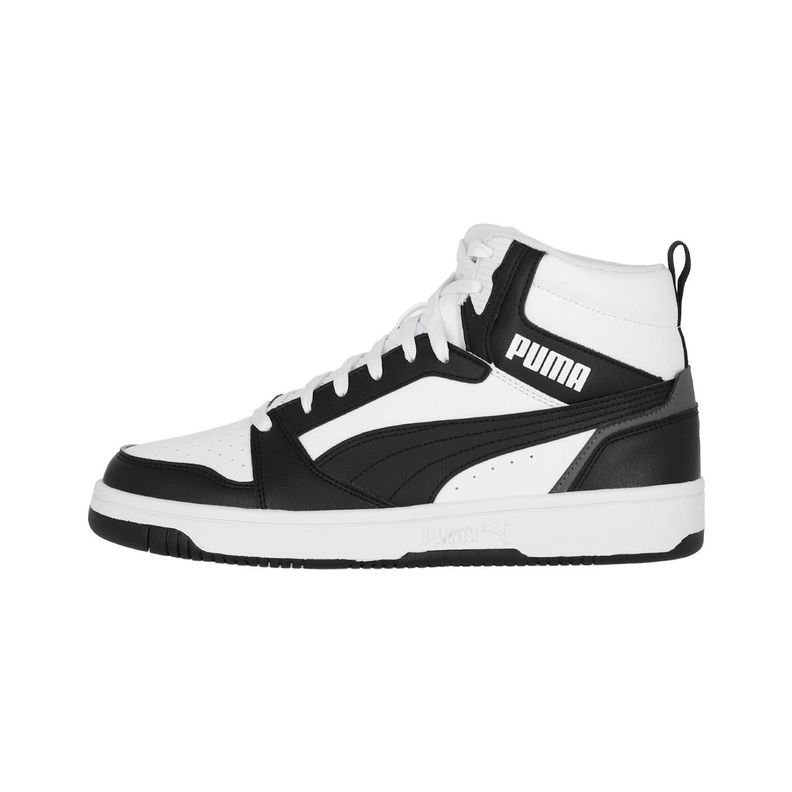 Zapatilla Puma Rebound V6 Unisex Negro/Blanco-0