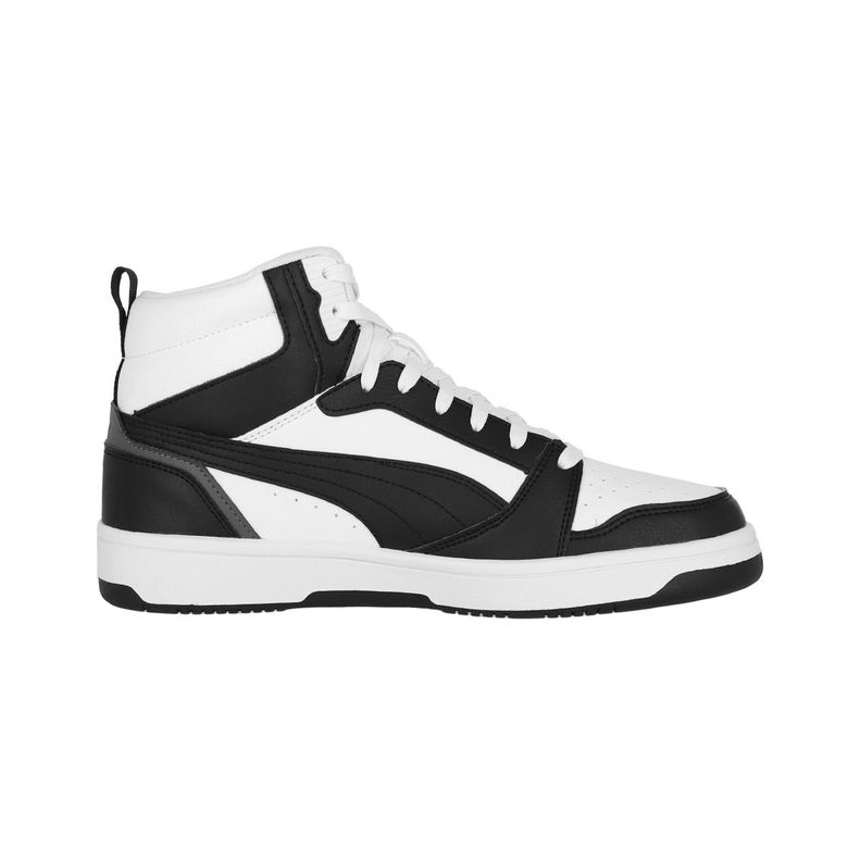 Zapatilla Puma Rebound V6 Unisex Negro/Blanco-1