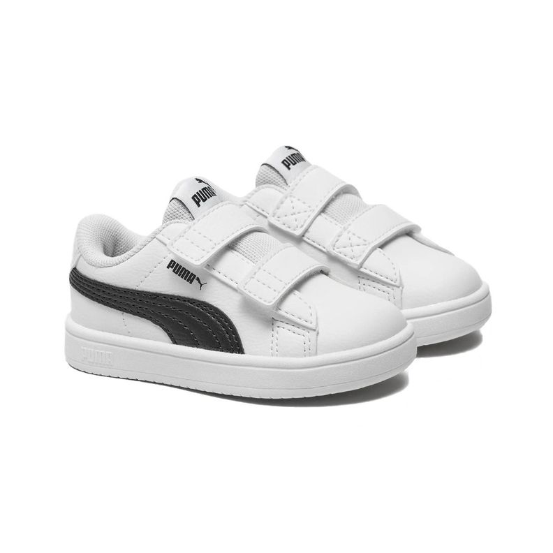 Zapatillas Baby Rickie Classic V Puma Blancas/Negras-2
