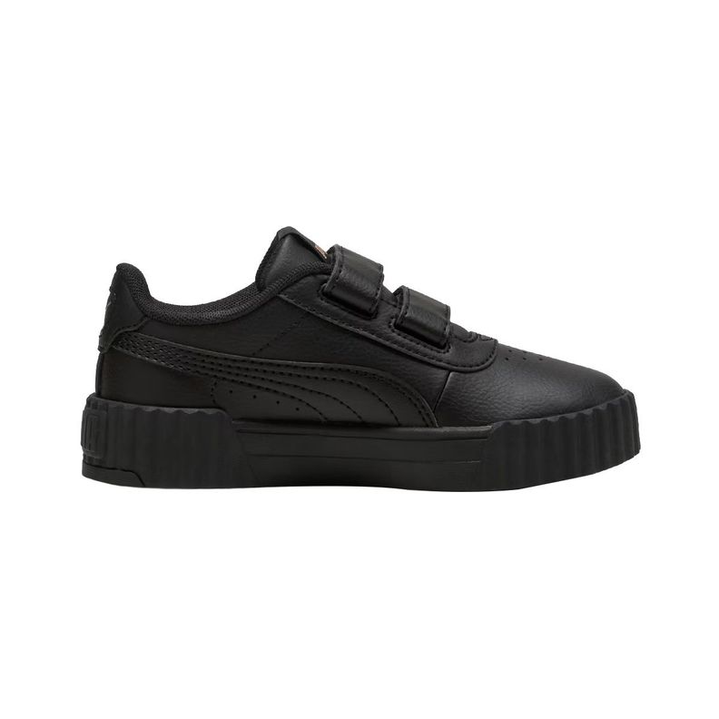 Zapatillas Urbanas Puma Carina 3.0 Niños Negras-1