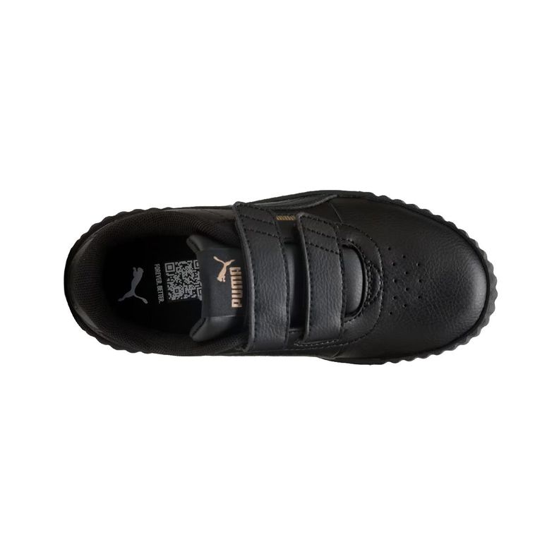 Zapatillas Urbanas Puma Carina 3.0 Niños Negras-4