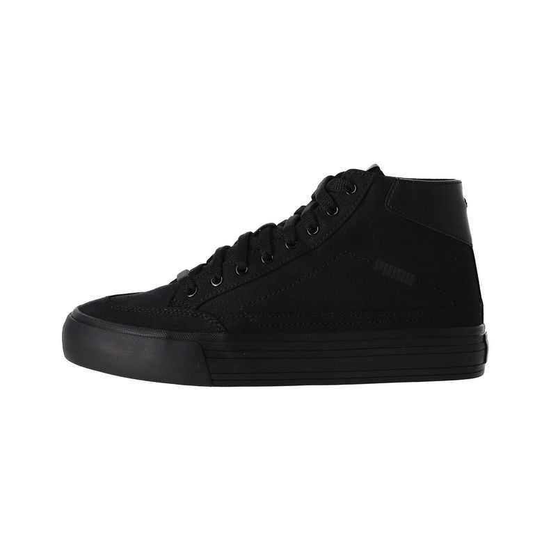 Zapatilla Puma Court Classic Vulc Mid Hombre Negras-0